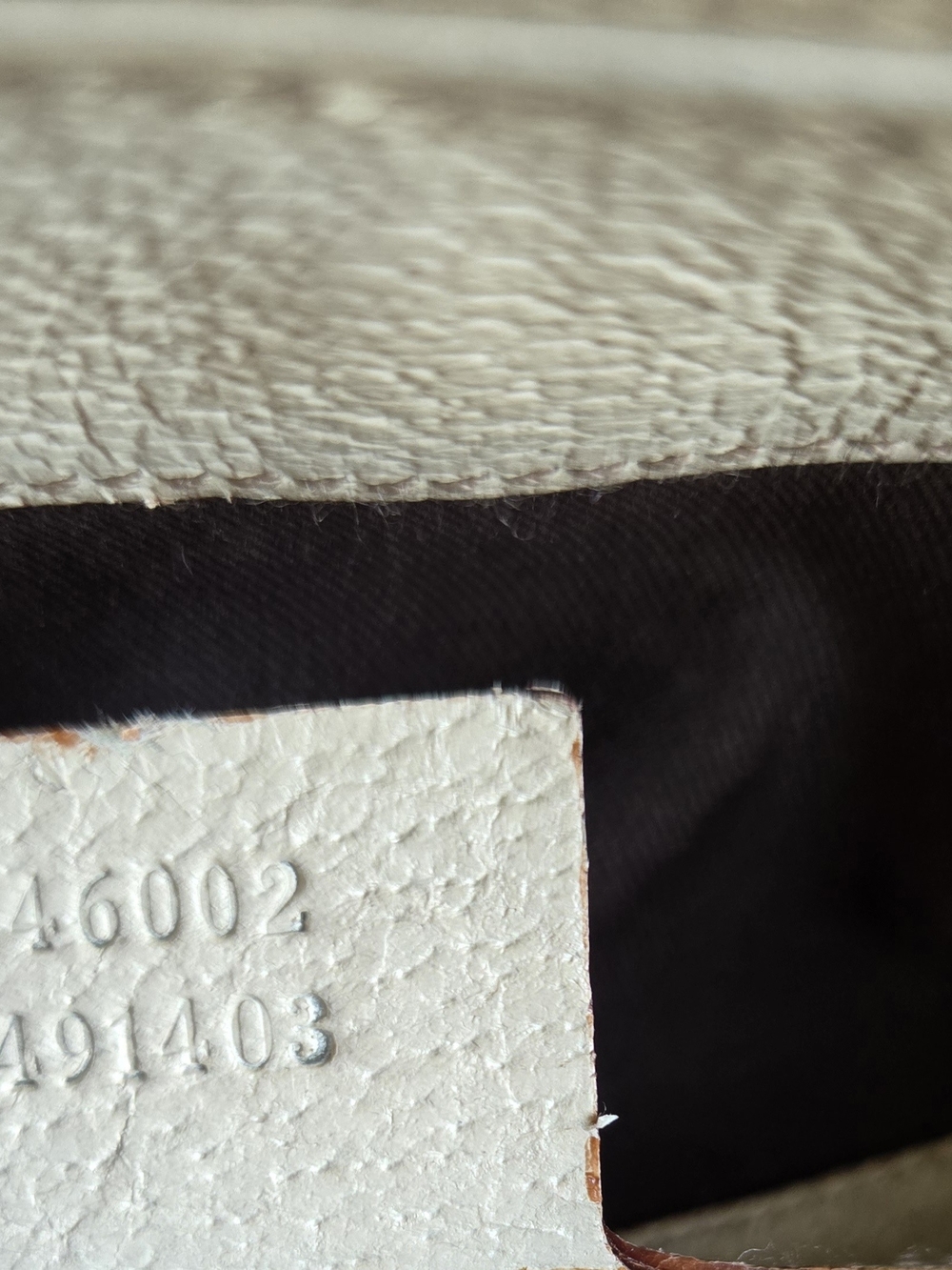 Gucci White/Beige GG Supreme Canvas Top Handle Bag with Web Stripe - Picture 11 of 11